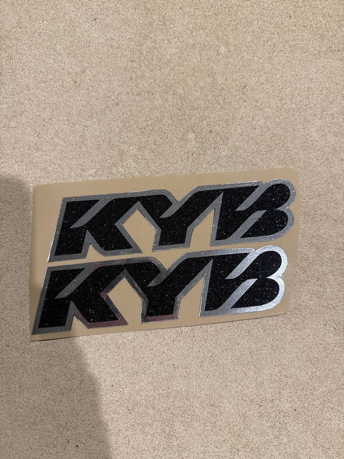 KYB Fork Tube Decals