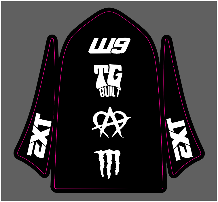 Talaria x3/Mx3/4/5 Mudguard decal