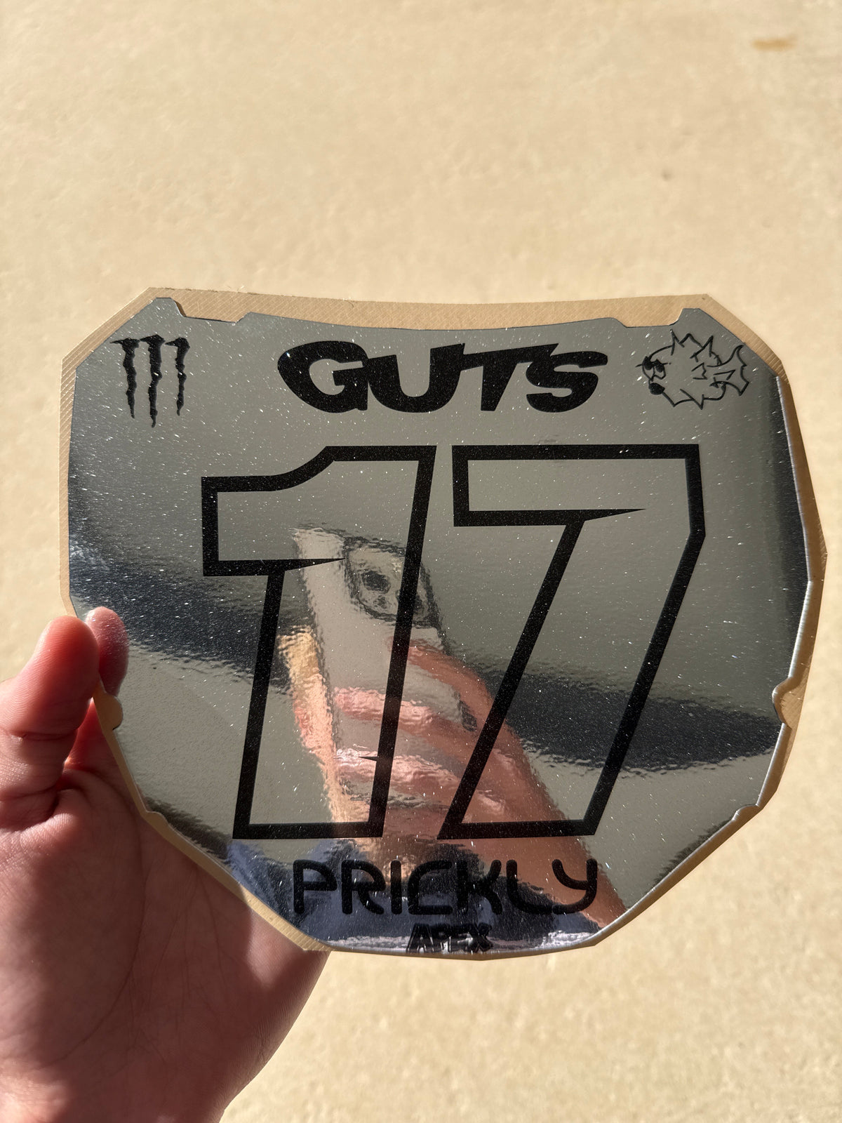 ODI Plate Decal