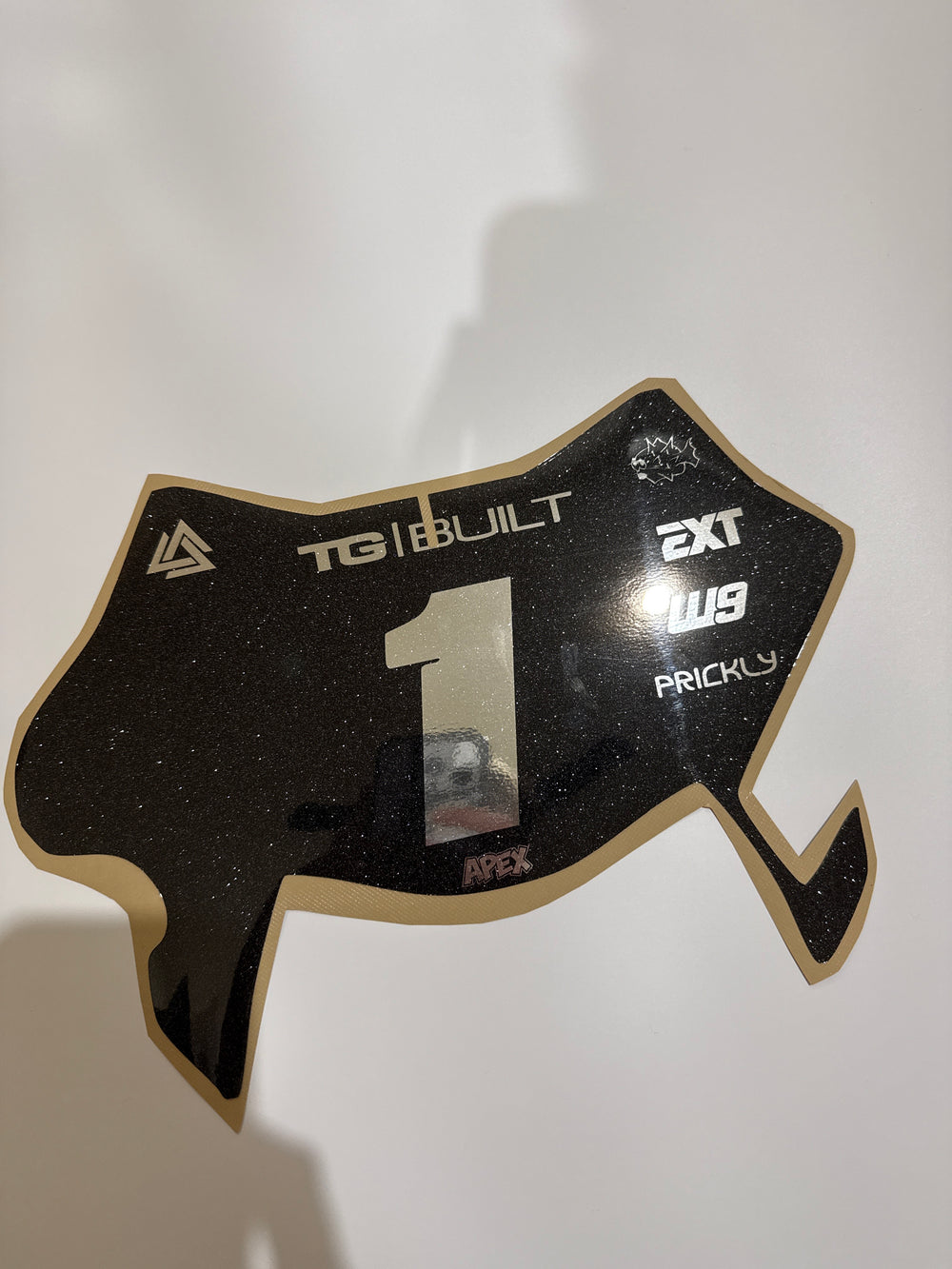 Ultra bee front plate decal