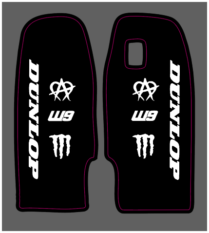 Rtr Fork Guard Graphics