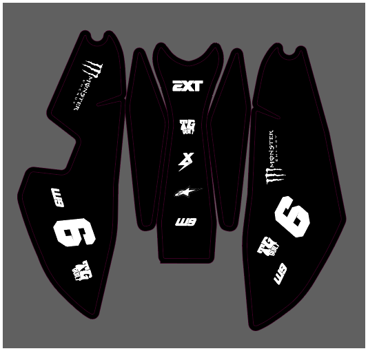 Mx3/Mx4 Battery Lid Decal