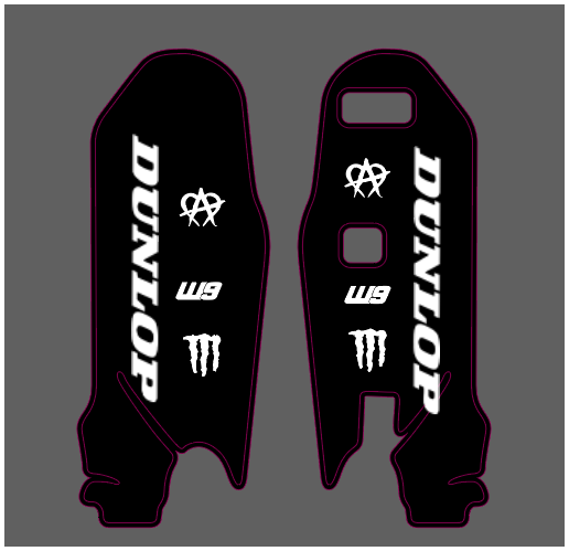 Ultra bee Fork Guard Graphics
