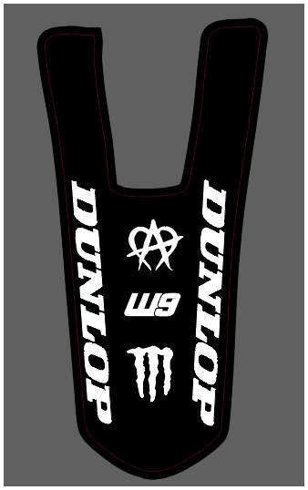 Yozma Rear Fender Decal