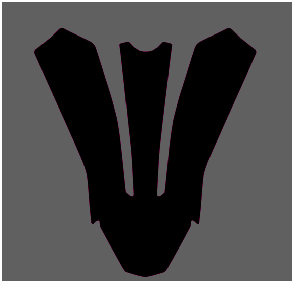 X3 Front Fender Decal