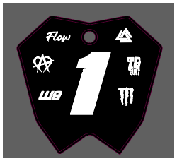 Rtr Front Plate Decal