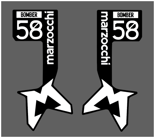 Marzocchi Bomber Stickers