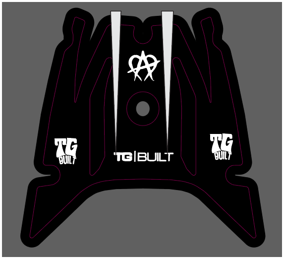 X3 Ignition Cover Decal